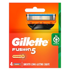 Gillette Fusion5 Power Cartridges Razor Blade Refill 4 Pack