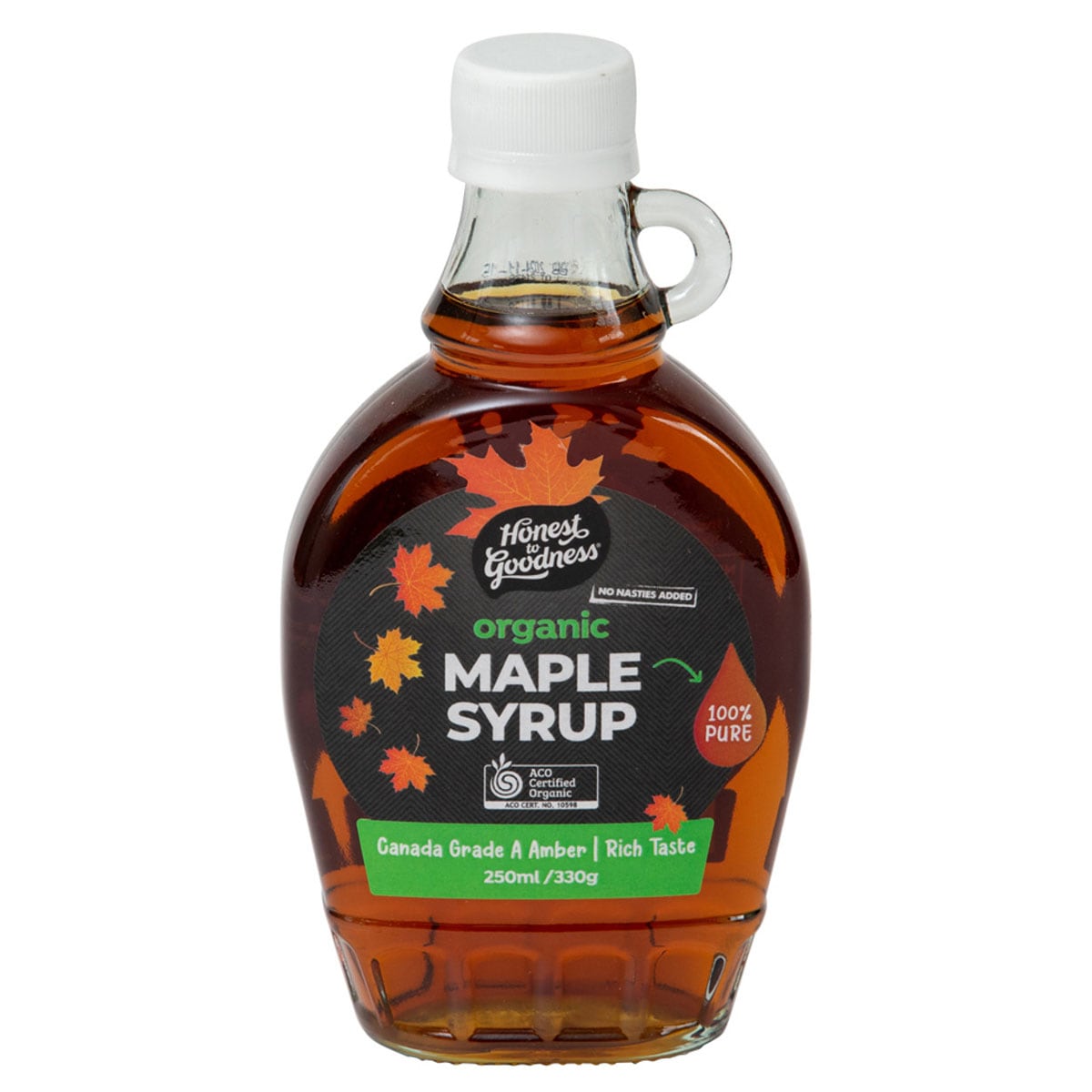 Honest To Goodness Organic Maple Syrup 250Ml