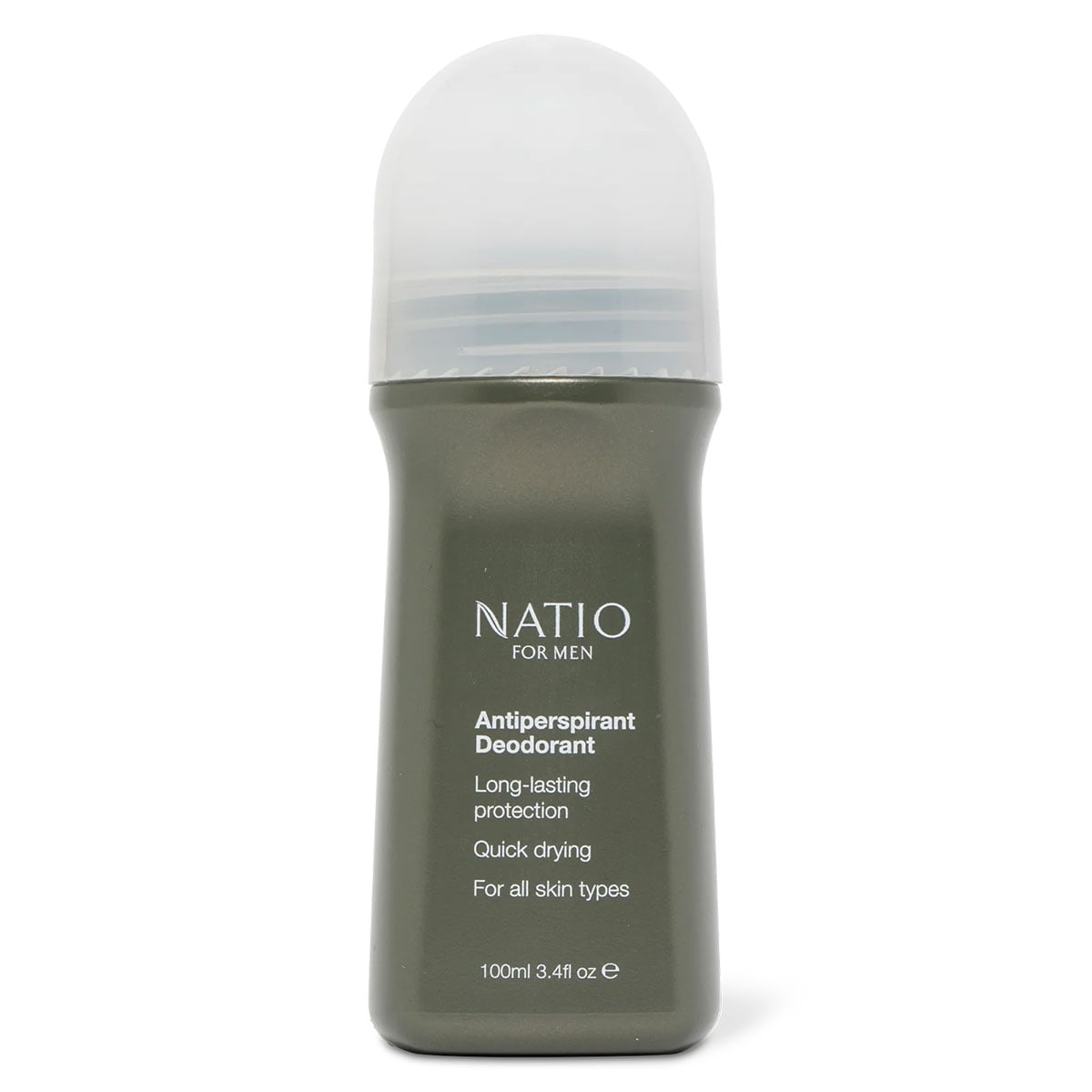 Natio For Men Antiperspirant Deodorant Roll On 100Ml