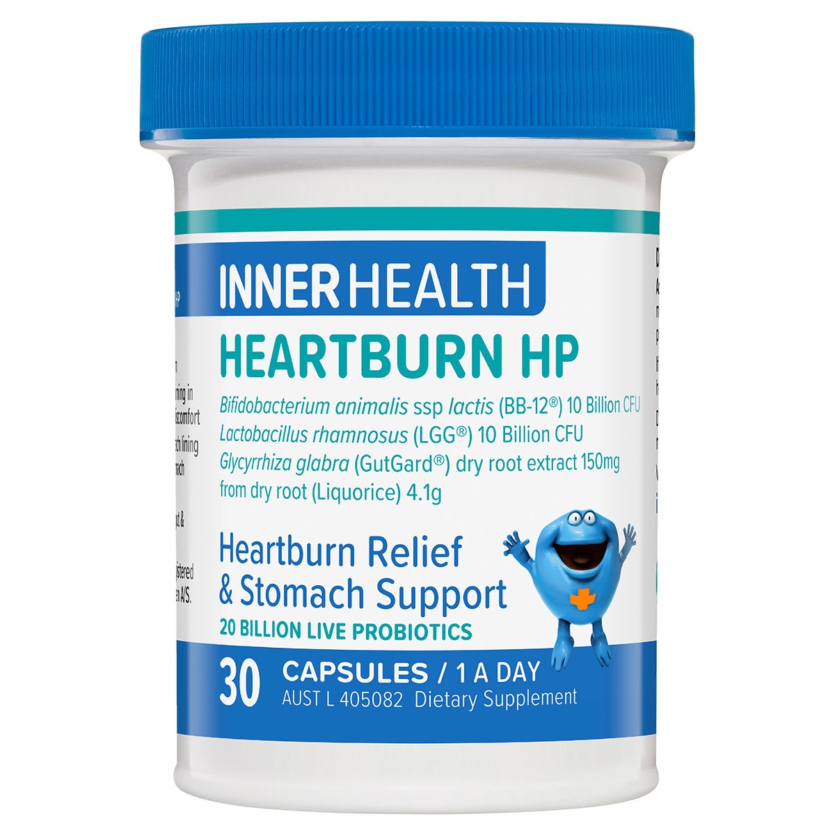 Inner Health Heartburn Hp 30 Capsules