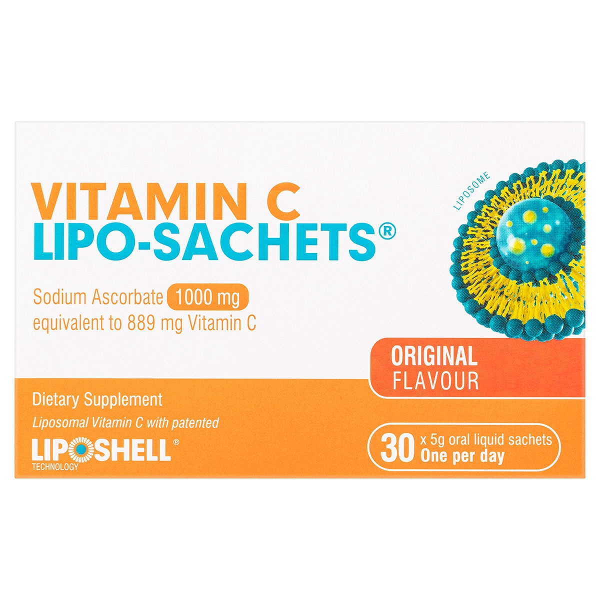 Lipo-Sachets Vitamin C Original 5G X 30 Liquid Sachets