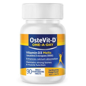 Ostevit-D One-A-Day Vitamin D3 Melts 90 Tablets