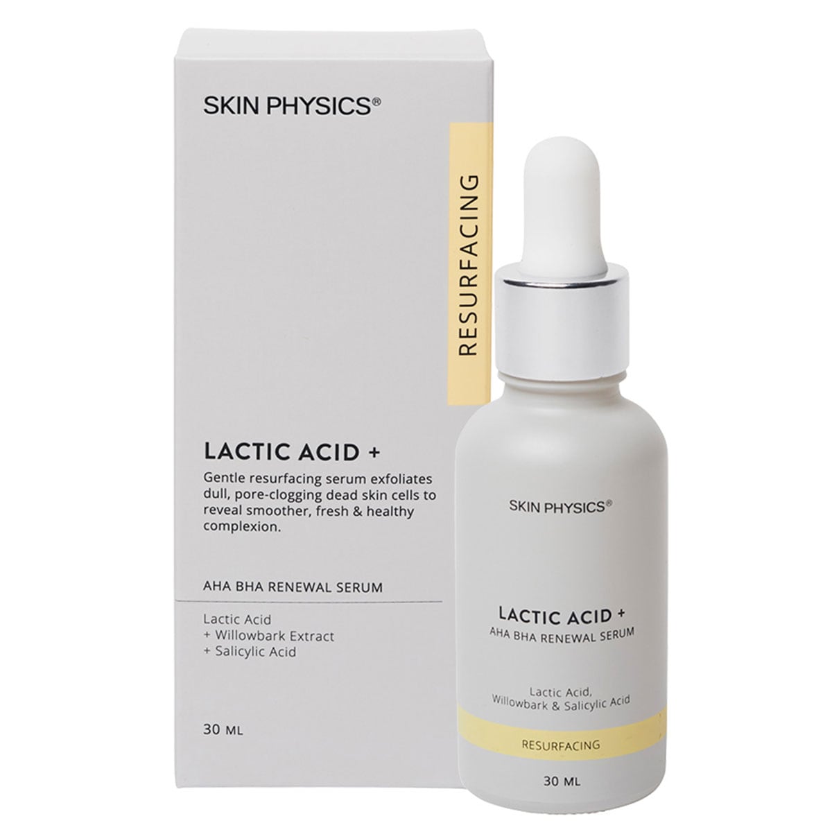 Skin Physics Lactic Acid + Aha Bha Renewal Serum 30Ml