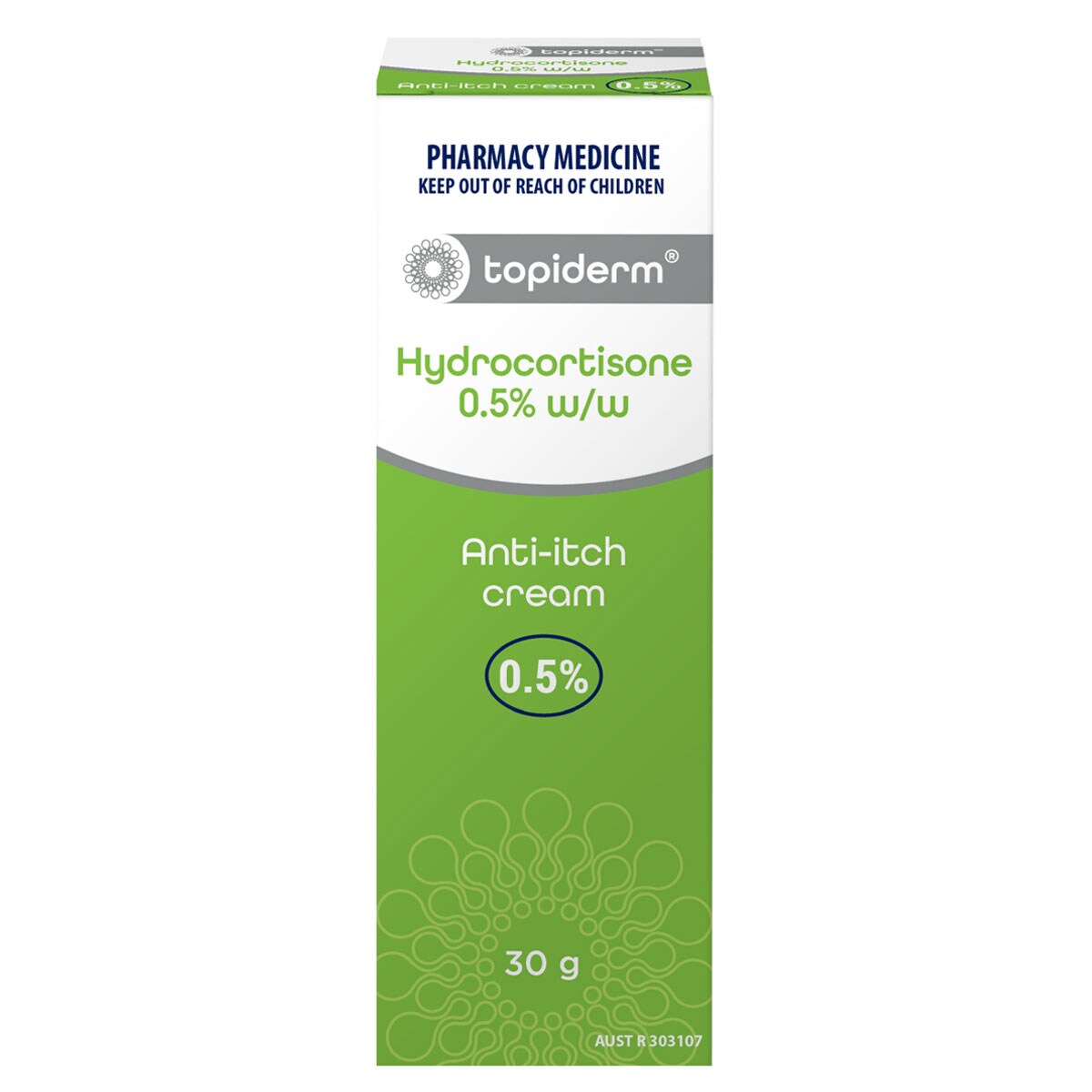 Topiderm Hydrocortisone 0.5% Cream 30g