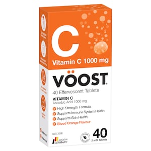 Voost Vitamin C 1000Mg 40 Effervescent Tablets