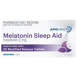 APOHEALTH Melatonin (2mg) Sleep Aid 30 Modified Release Tablets