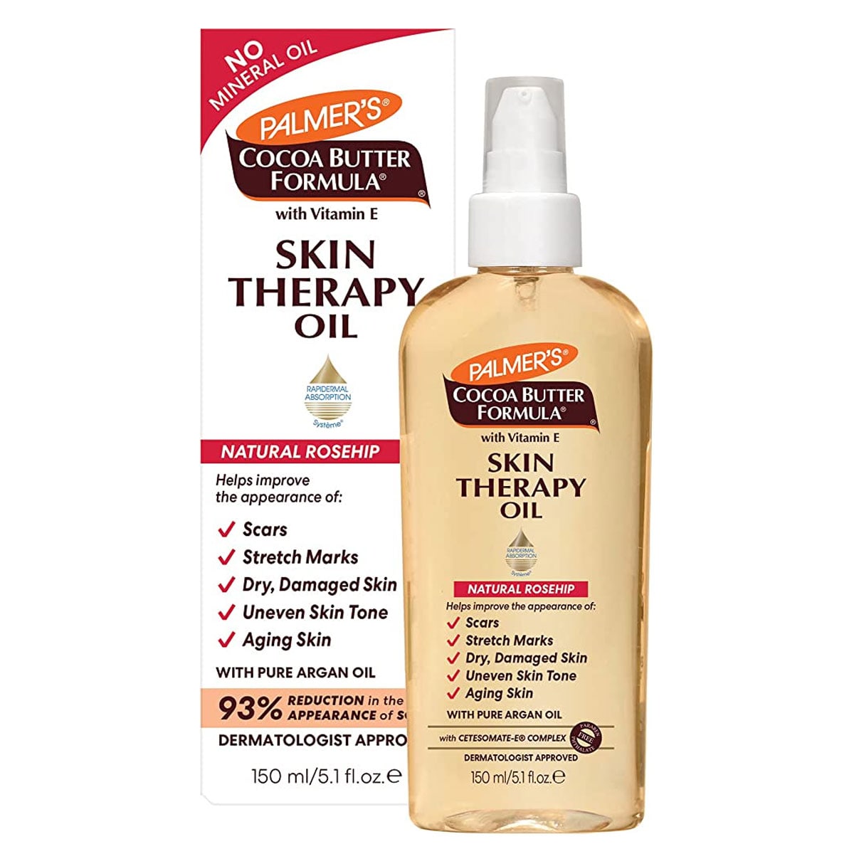 Palmers Cocoa Butter Skin Therapy Oil Rosehip Fragrance 150Ml