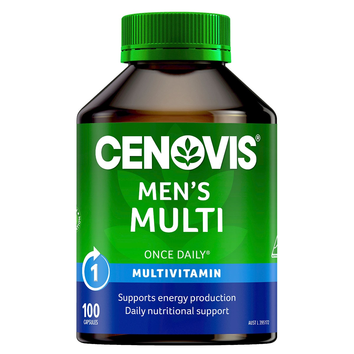 Cenovis Mens Multi Vitamin 100 Capsules (New Formula)