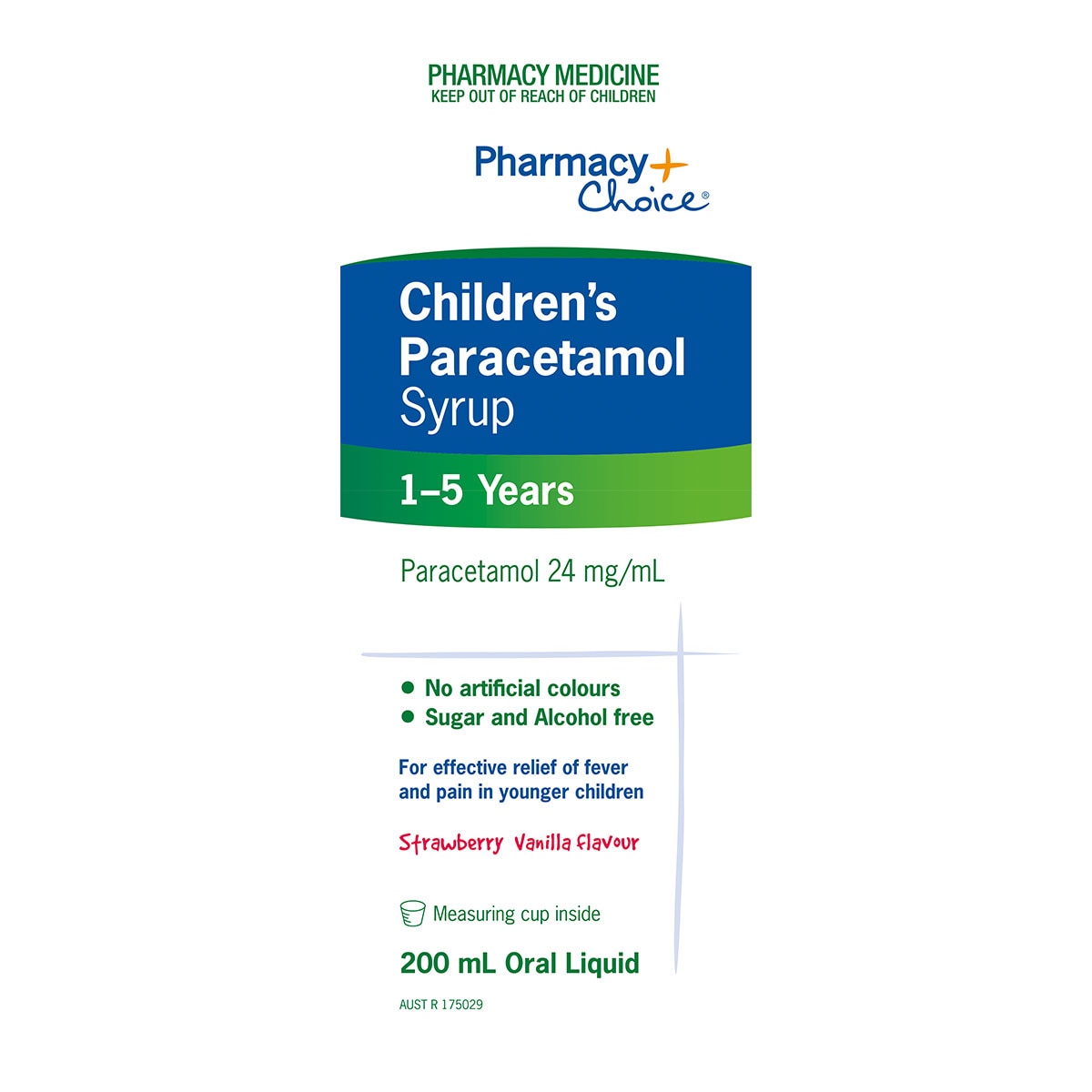 Pharmacy Choice Children's Paracetamol 1-5 Years 200ml