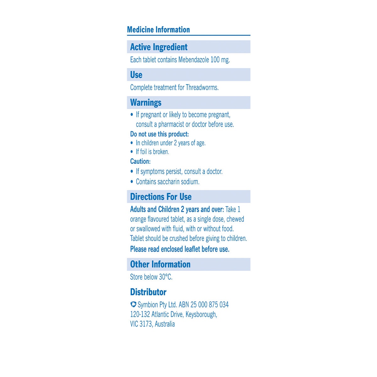 Pharmacy Choice Worming 6 Tablets