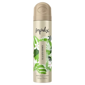 Impulse Perfumed Body Spray Illusions 75Ml