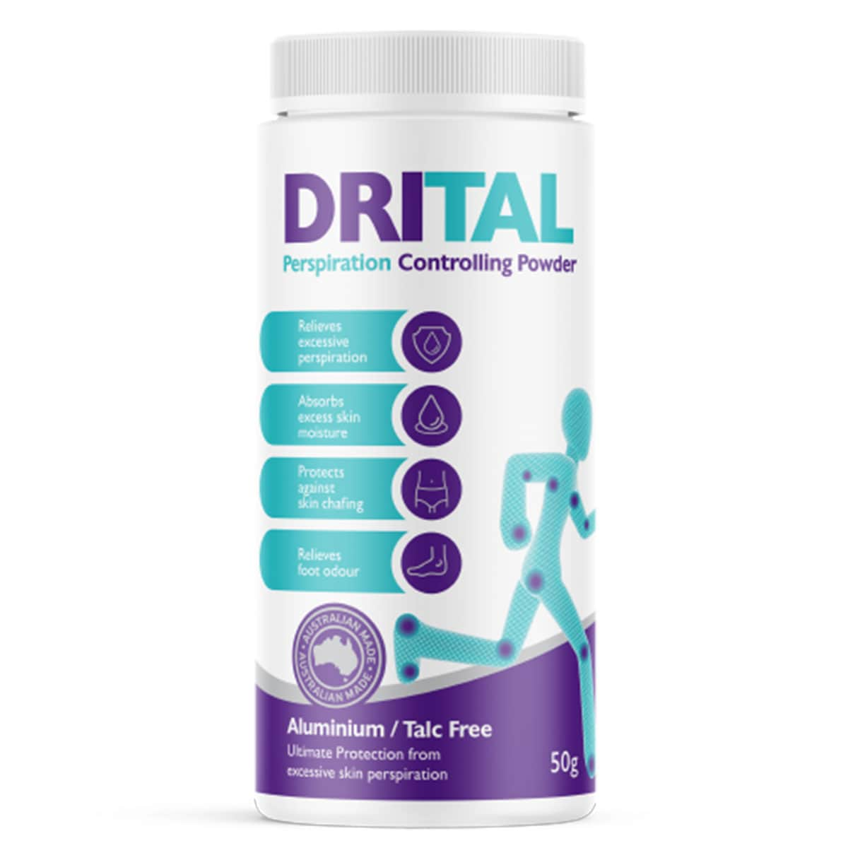 Drital Perspiration Controlling Powder 50G