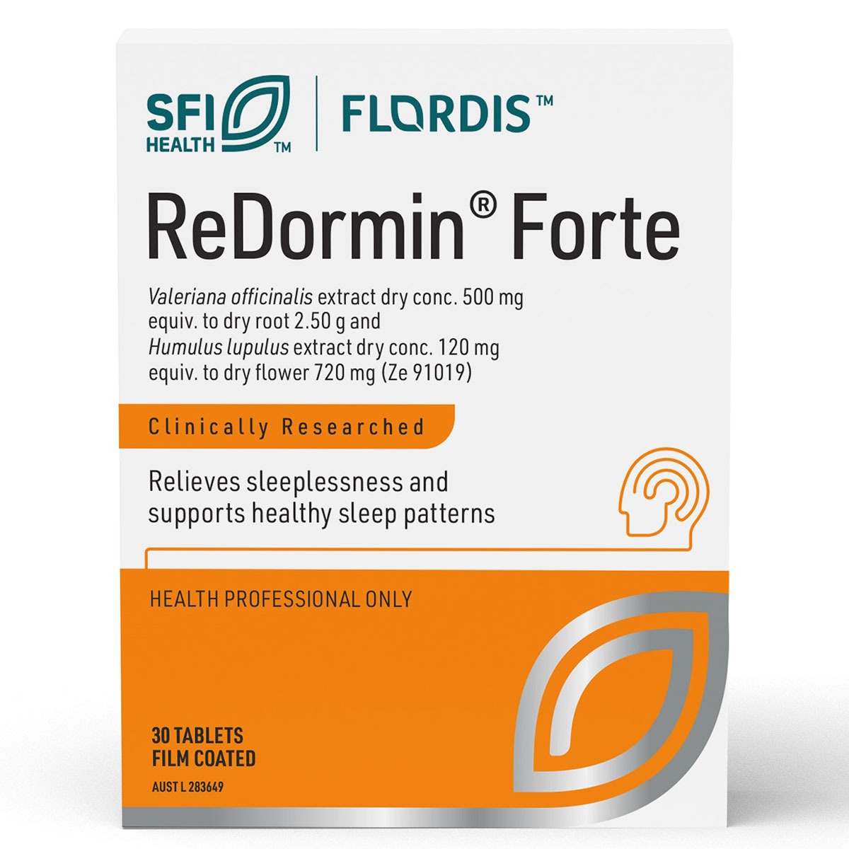 Flordis Redormin Forte 30 Tablets