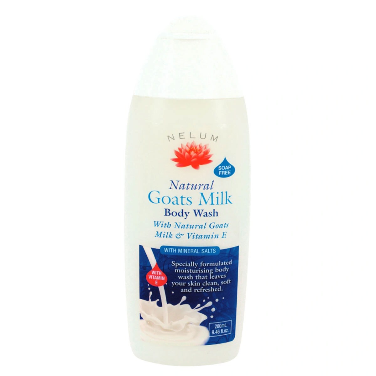 Nelum Natural Goats Milk Body Wash 280Ml