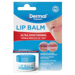 Dermal Therapy Lip Balm Ultra Moisturising Tub 10G