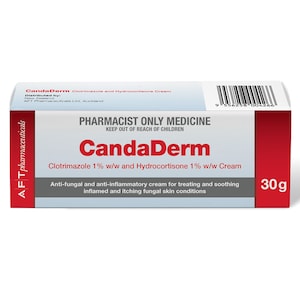 Candaderm Clotrimazole (1%) Hydrocortisone (1%) Cream 30g