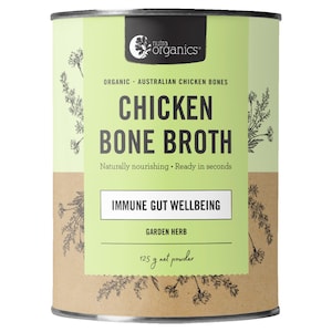 Nutra Organics Chicken Bone Broth Garden Herb 125G