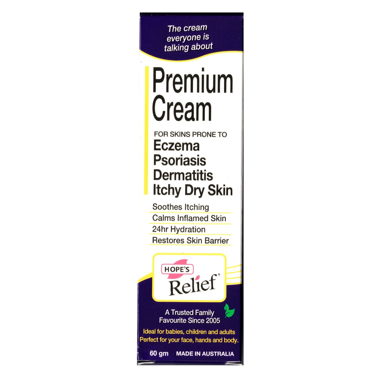 Hopes Relief Premium Eczema Cream 60G