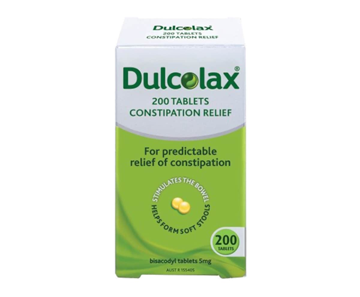 Dulcolax Laxatives For Constipation Relief 200 Tablets