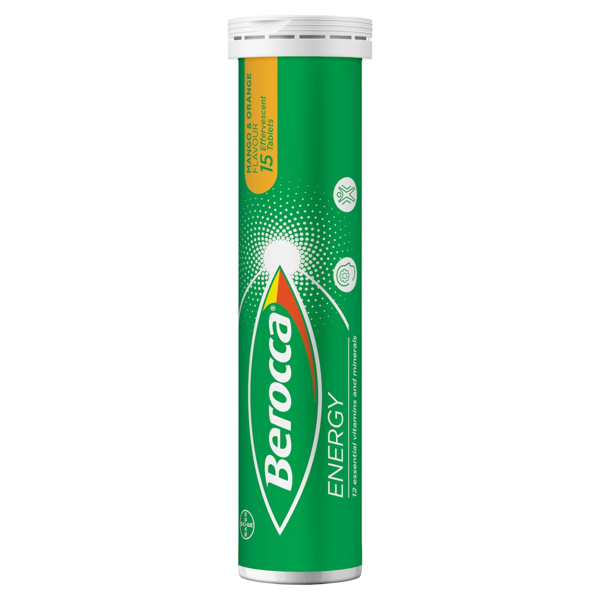 Berocca Energy Mango & Orange 15 Effervescent Tablet