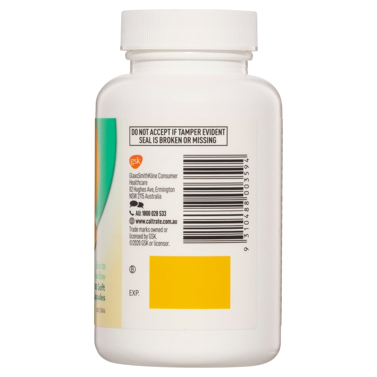 Caltrate Vitamin D 1000Iu 180 Capsules