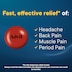 Advil Fast Pain Relief 24 Tablets