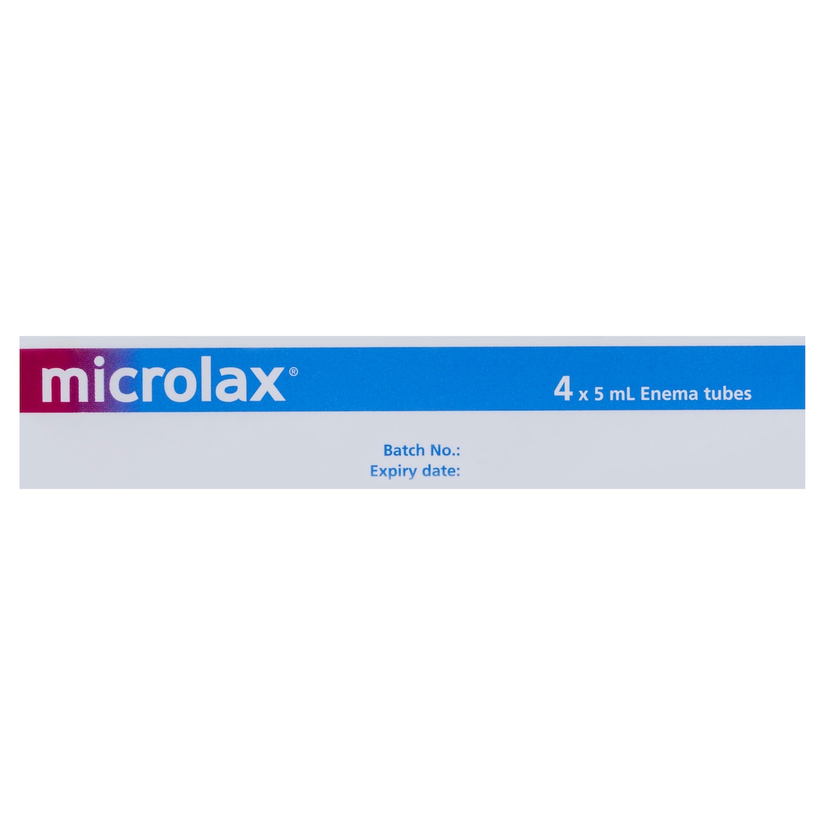 Microlax Enemas Gentle Constipation Relief 5Ml X 4 Pack