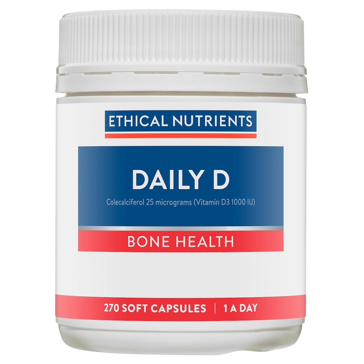 Ethical Nutrients Daily D One-A-Day 270 Capsules