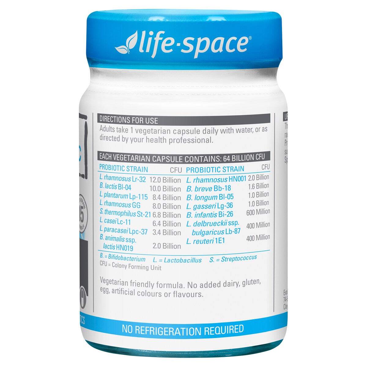 Life-Space Double Strength Probiotic 30 Capsules