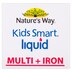 Natures Way Kids Smart Liquid Multi + Iron 96% Sugar Free 200Ml