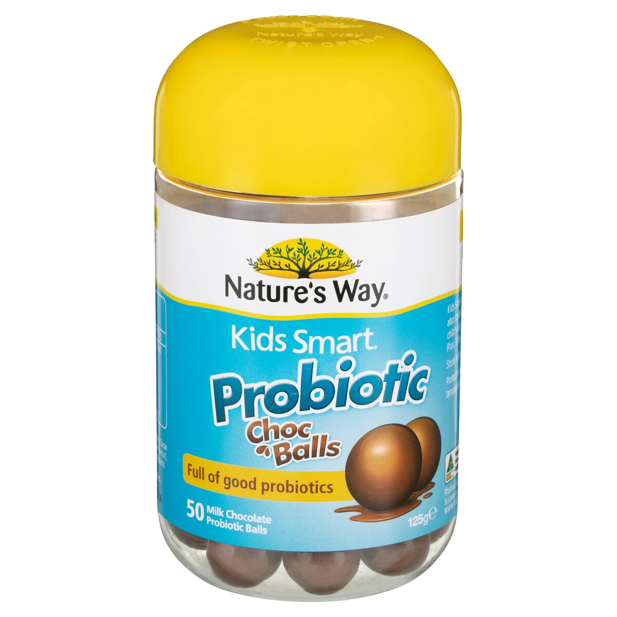 Natures Way Kids Smart Probiotic Choc Balls 50 Pack