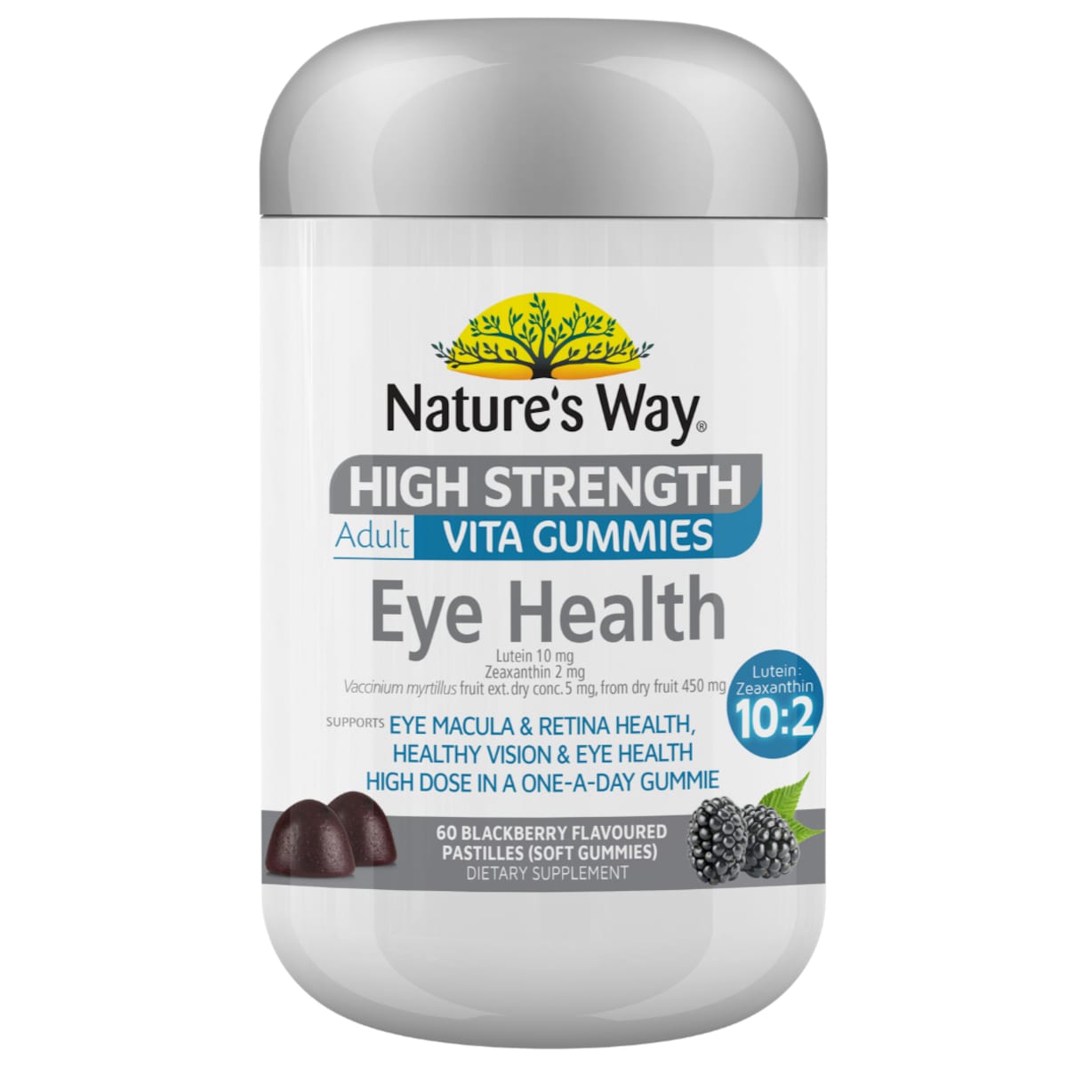 Natures Way High Strength Adult Vita Gummies Eye Health 60 Pack
