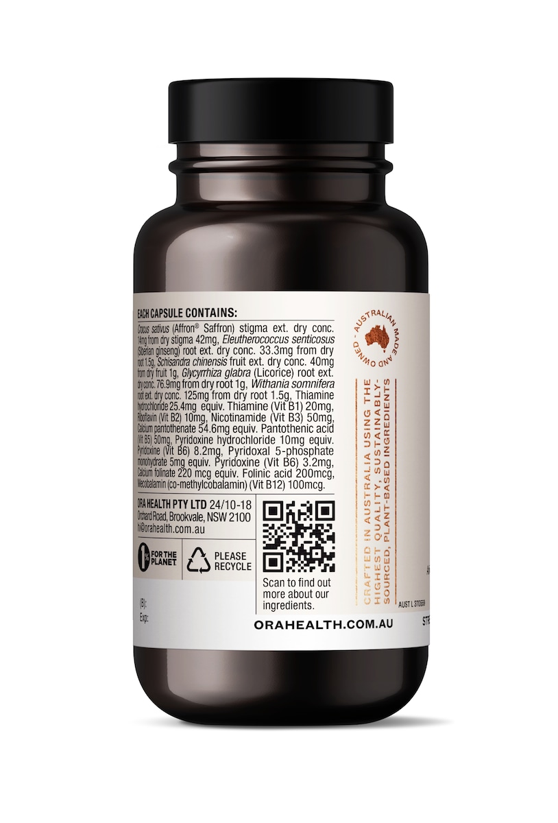 Ora Adaptogen Tonic + 60 Capsules