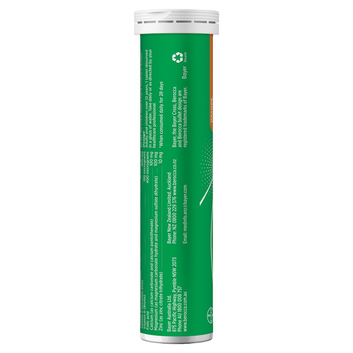 Berocca Energy Orange 45 Effervescent Tablet