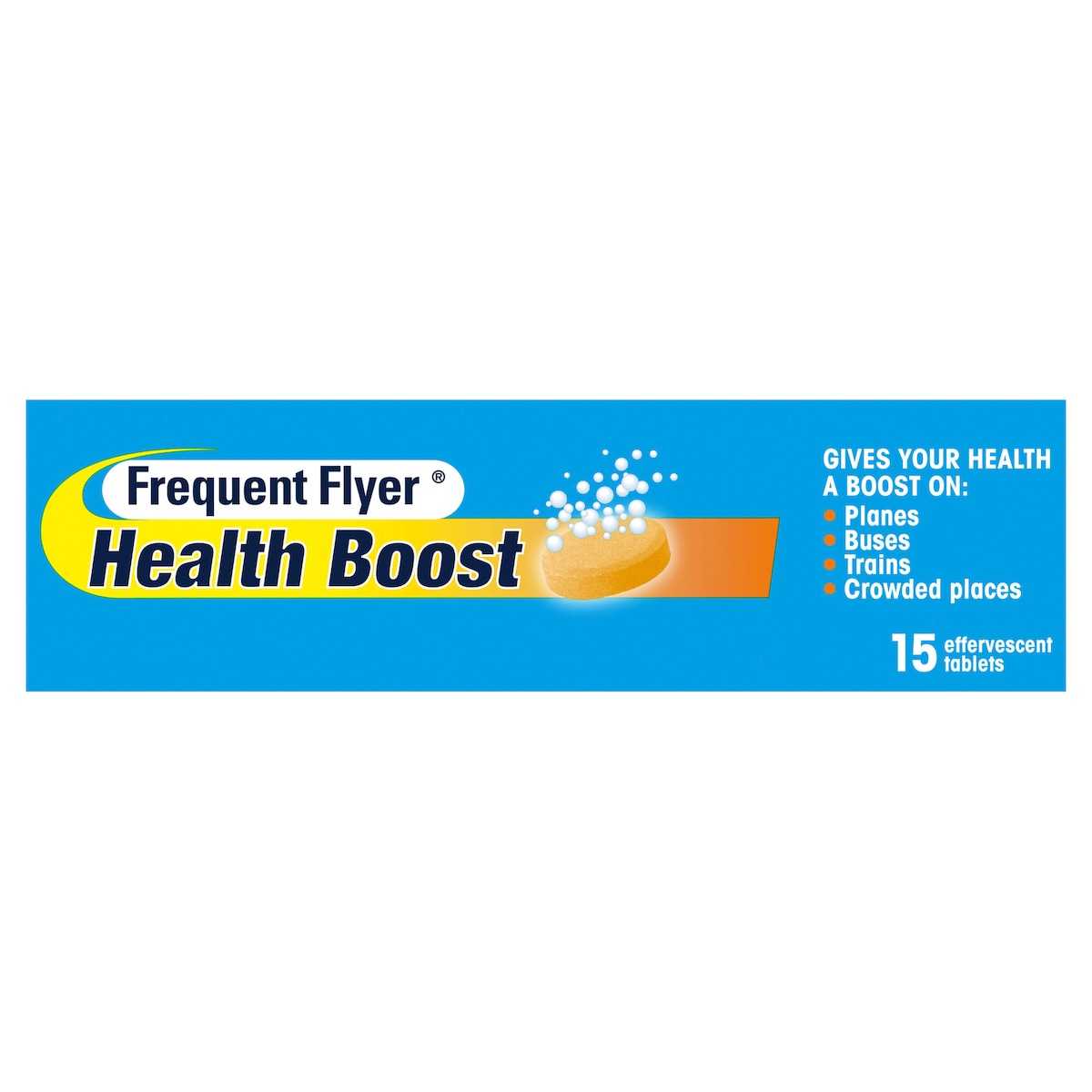 Frequent Flyer Health Boost 15 Effervescent Tablets