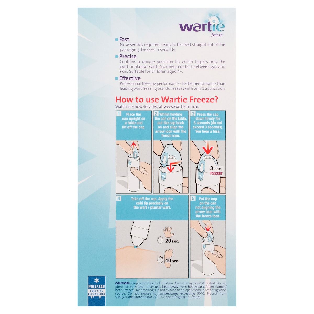 Wartie Wart & Plantar Wart Remover 50Ml