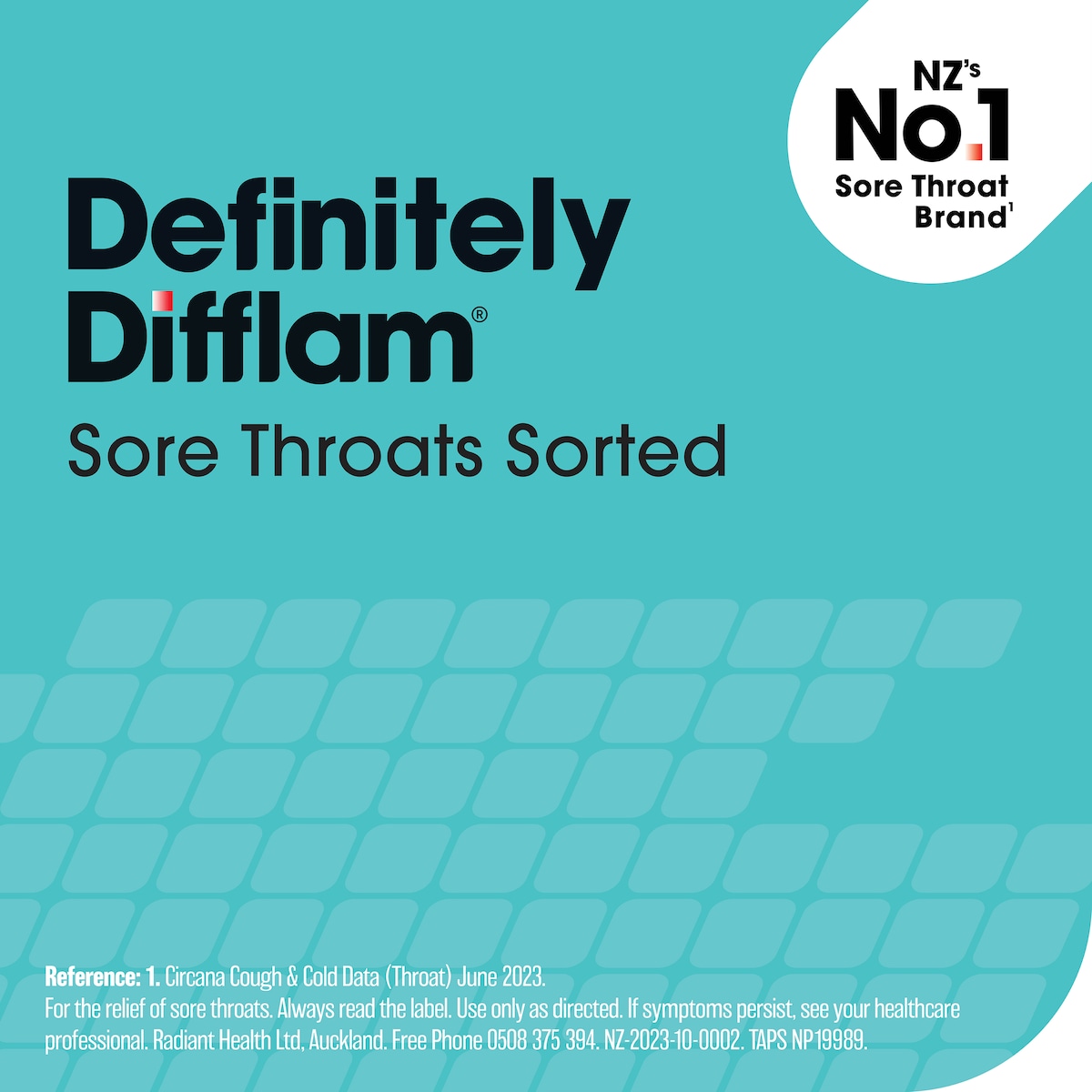 Difflam Ready To Use Sore Throat Gargle With Iodine Fresh Mint 200Ml