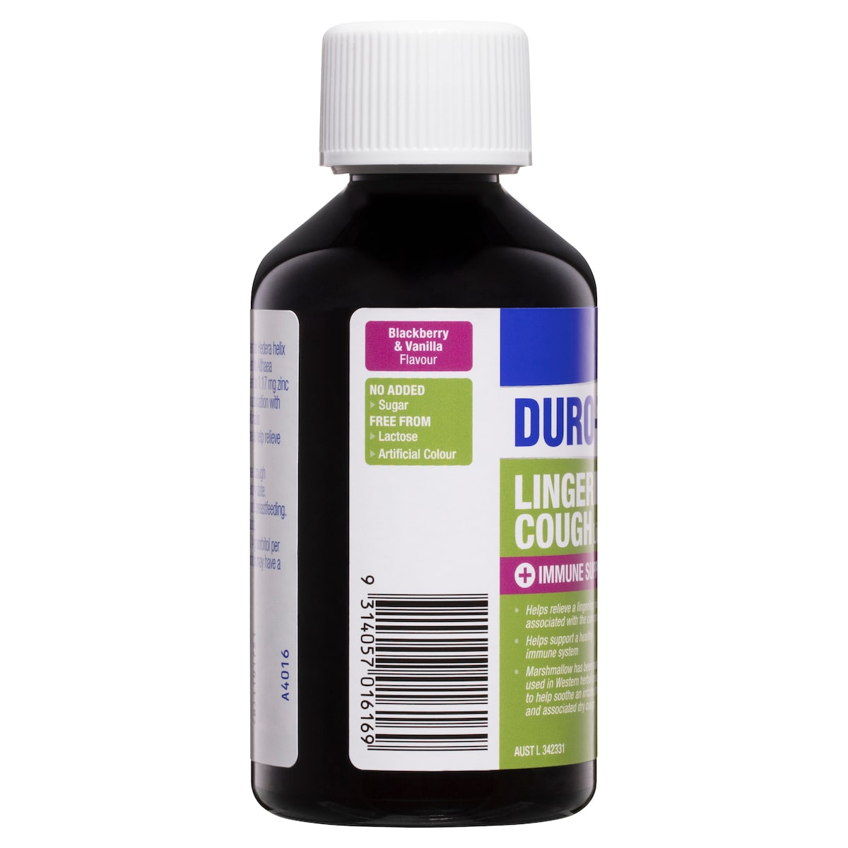 Durotuss Lingering Cough + Immune Support Liquid 200Ml