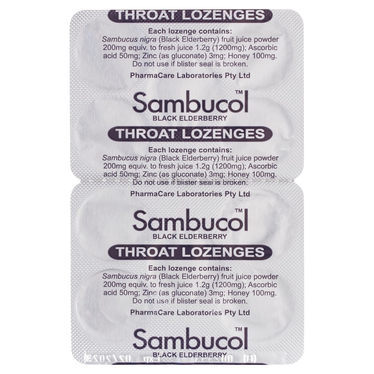 Sambucol Immune Defence Lozenges 20 Pack