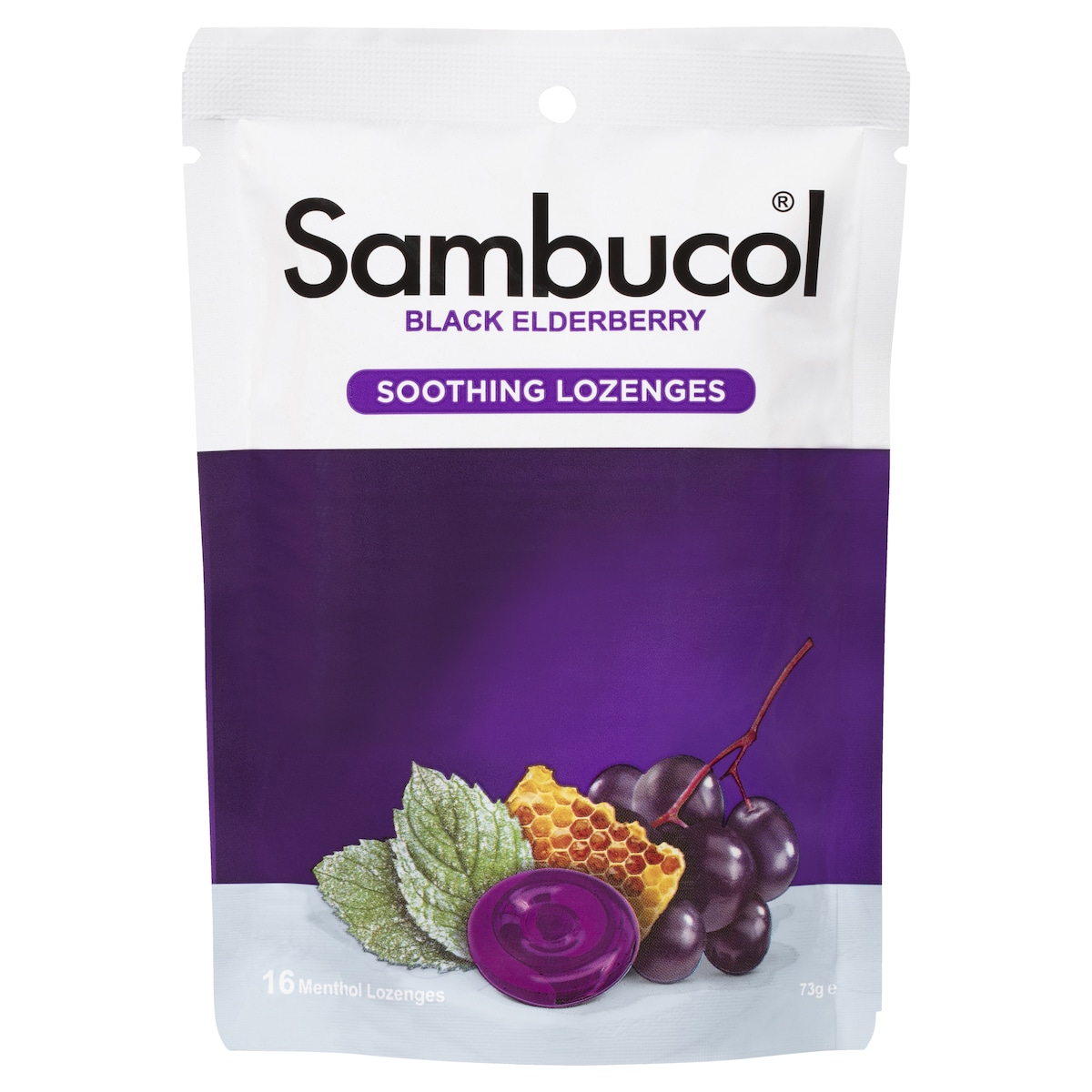 Sambucol Soothing Relief Nose & Throat Lozenges 16 Pack
