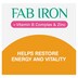 Fab Iron + Vitamin B + Zinc 60 Capsules