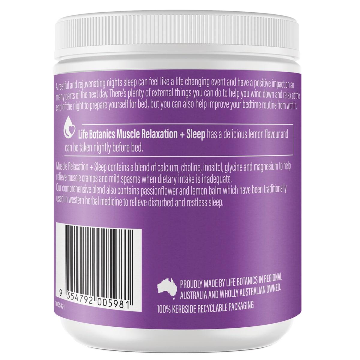 Life Botanics Muscle Relaxation + Sleep 150G