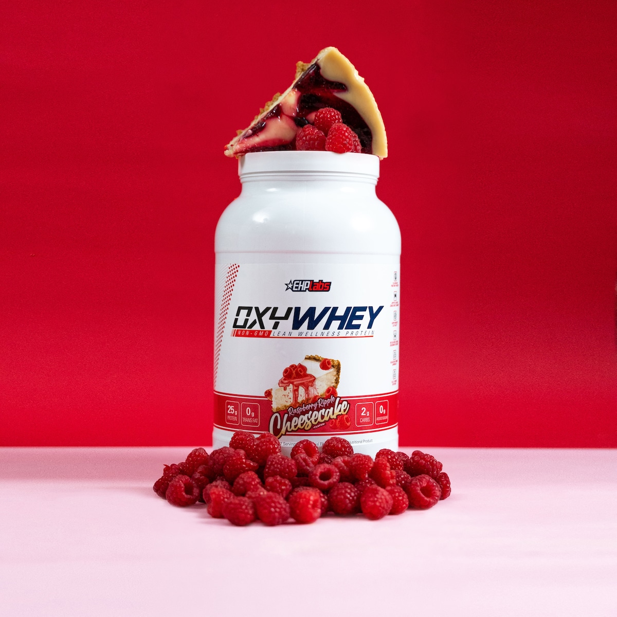 Ehplabs Oxywhey Lean Wellness Protein Raspberry Ripple 880G