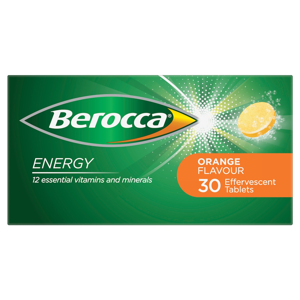 Berocca Energy Orange 30 Effervescent Tablet