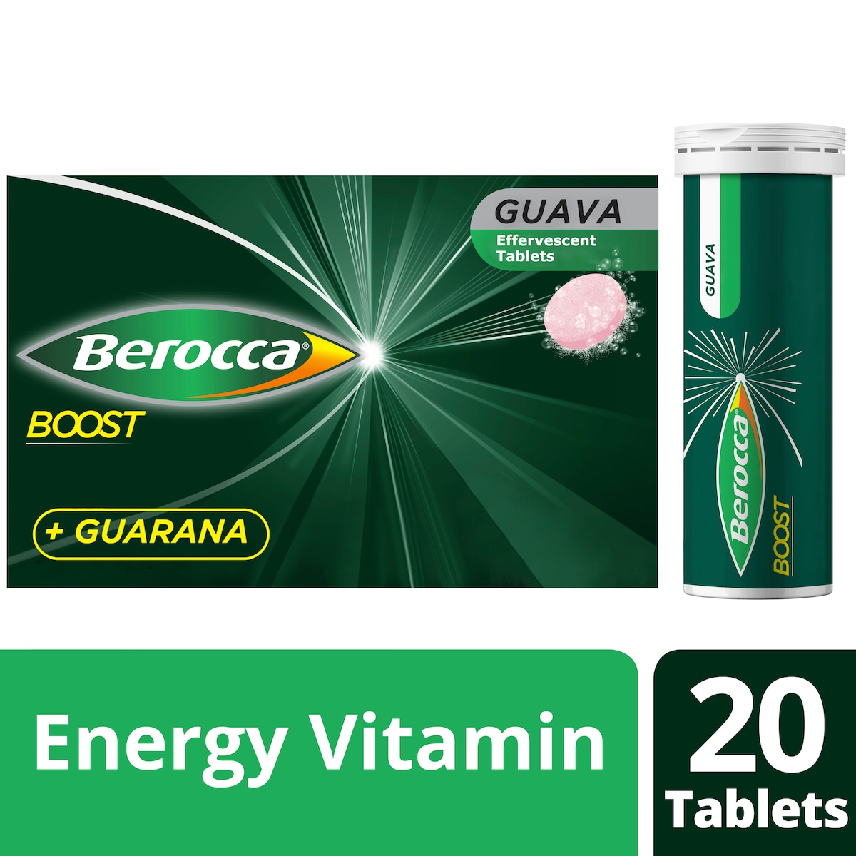 Berocca Boost 20 Effervescent Tablets