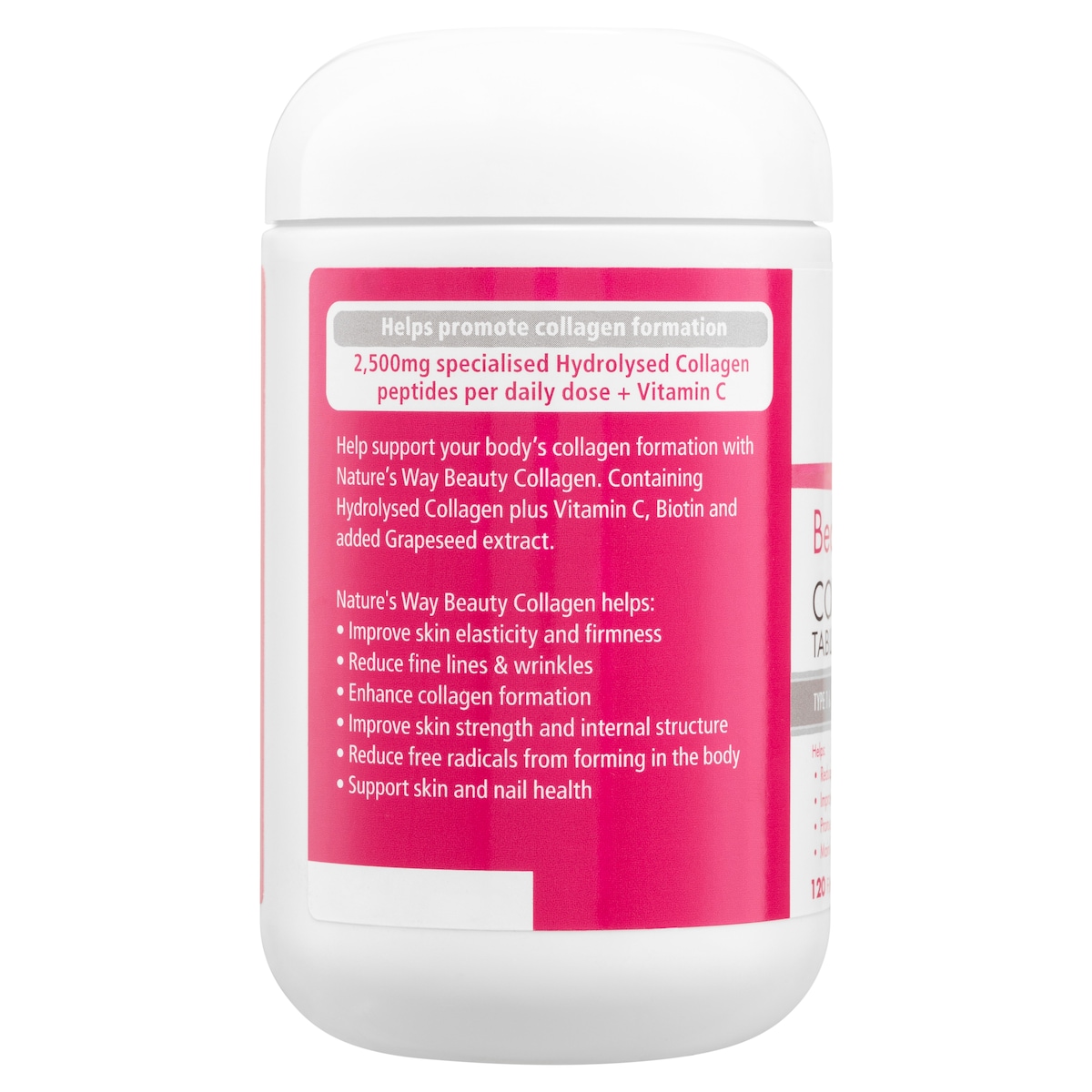 Natures Way Beauty Collagen 120 Tablets