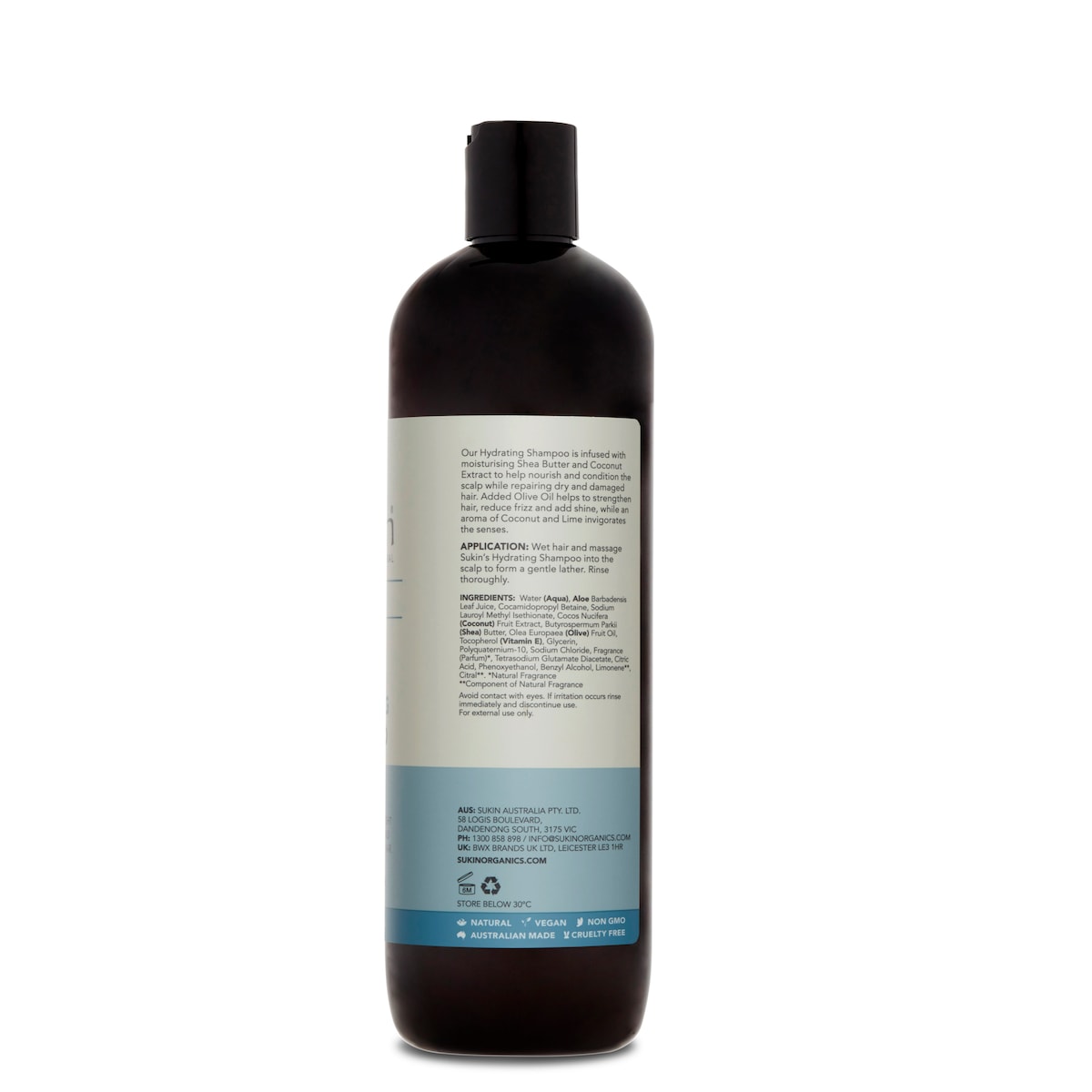 Sukin Hydrating Shampoo 500Ml