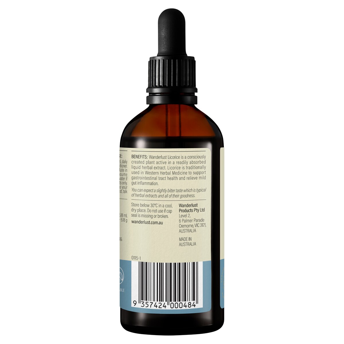 Wanderlust Licorice Drops 90Ml