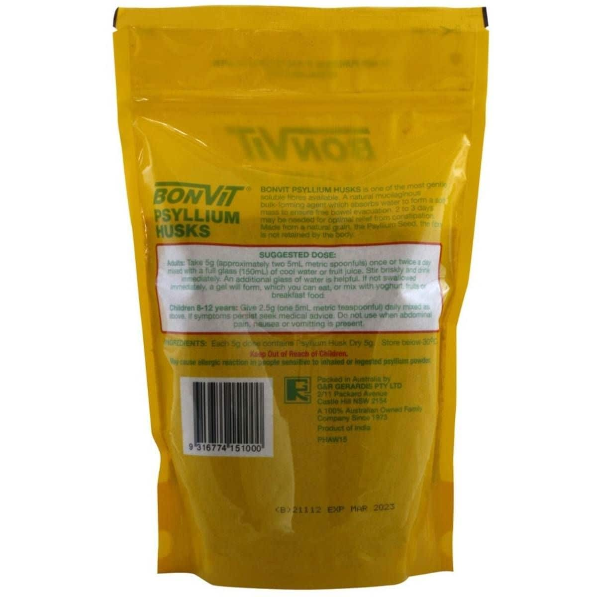 Bonvit Psyllium Husks 200G