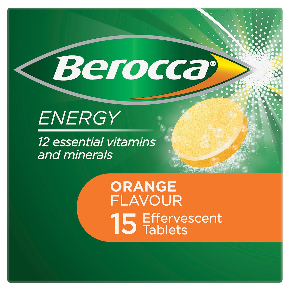 Berocca Energy Orange 15 Effervescent Tablet